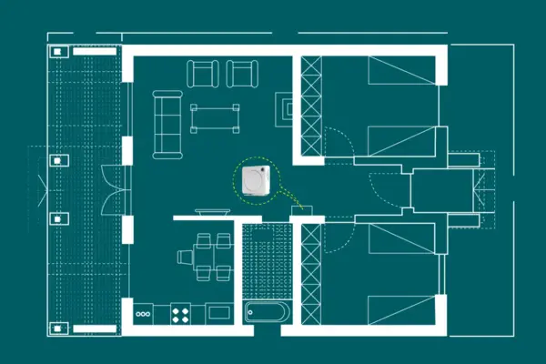 Hausnotruf mit Sensoren