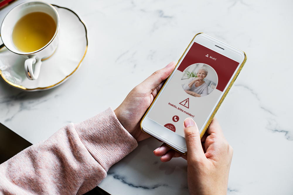 ellio informiert Angehörige per App